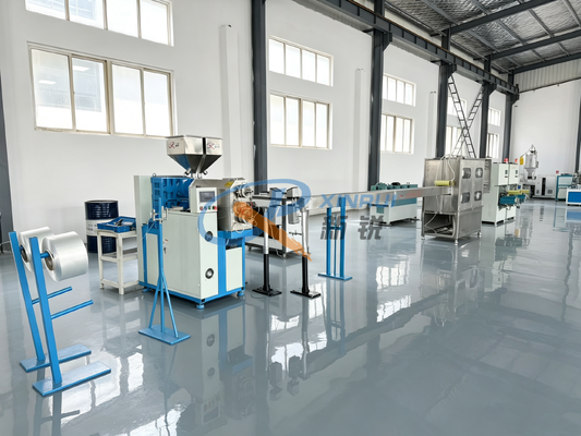Qualidade  Single Double Color High Speed PVC Coating Yarn Polyester Yarn Making Machine For Curtain fábrica