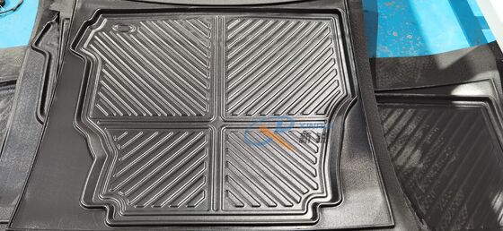 1400-1800mm TPE TPV TPR Máquina de tapetes de carro Máquina de fabricação de folhas de forma de vácuo