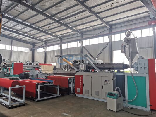 1200-5000 mm Máquina de revestimento de parte traseira do tapete TPR/TPE