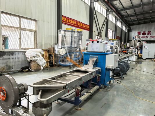 Linha de Produção de Granulação de Fio TPR TPE com Resfriamento a Água 500KG/H