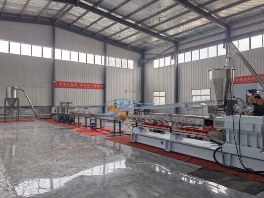 Linha de Produção de Granulação de Fio TPR TPE com Resfriamento a Água 500KG/H