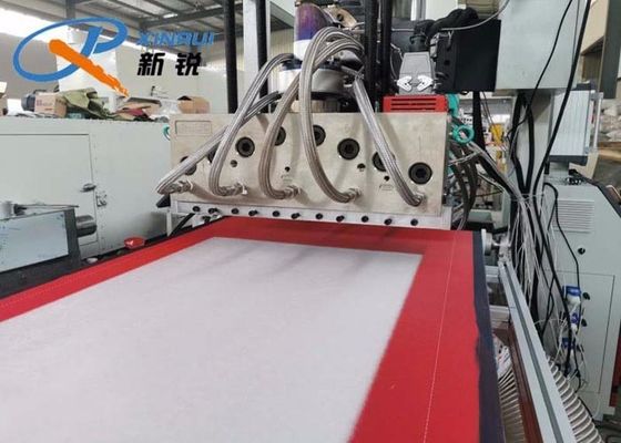 tela não tecida de 175mm que faz a máquina com controle do PLC