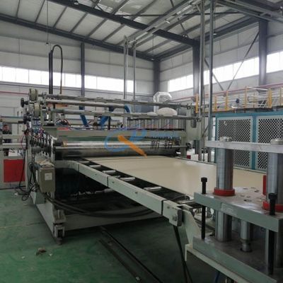 Linha de produção da placa da espuma do Pvc da mobília 350kg/H WPC
