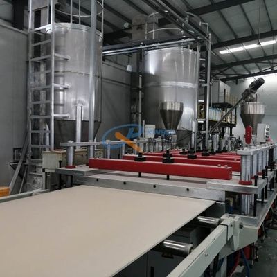 linha de produção da placa da espuma do Pvc da cozinha WPC de 1220mm
