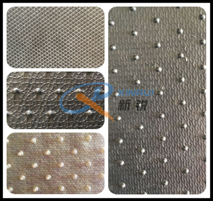 PVC TPR de 1.2mm que reveste Mat Manufacturing Machine