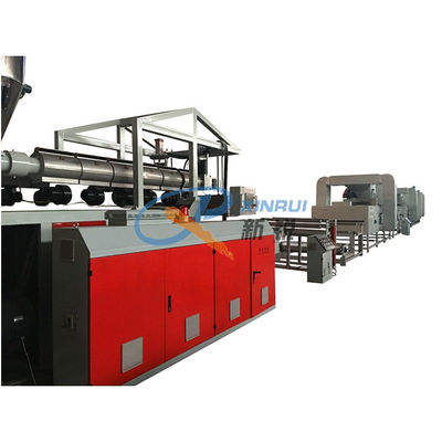 400kg/H espumam suportando a bobina Mat Making Machine plástico do PVC