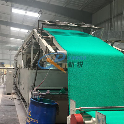 Bobina impermeável Mat Manufacturing Machine do PVC do CE 55kw*2