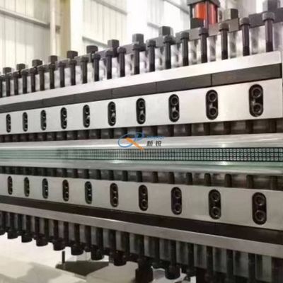 250kw única máquina oca da folha do parafuso 18mm PP