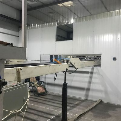 máquina plástica da fabricação da folha da placa contínua do PC de 1220mm 10mm