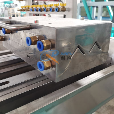 Para construir o perfil plástico plástico do grânulo de canto do PVC que faz a máquina