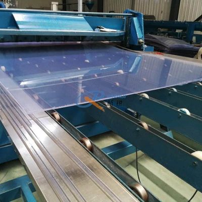 linha 2000mm transparente da extrusão da placa da espuma do Pvc de 10mm