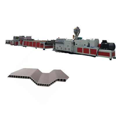Máquina do PVC ASA Hollow Roofing Sheet Manufacturing