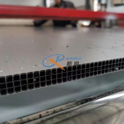 linha oca único parafuso da produção do molde da construção dos PP do polipropileno de 18mm