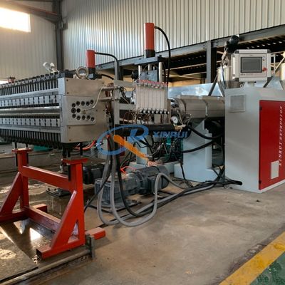 linha oca único parafuso da produção do molde da construção dos PP do polipropileno de 18mm